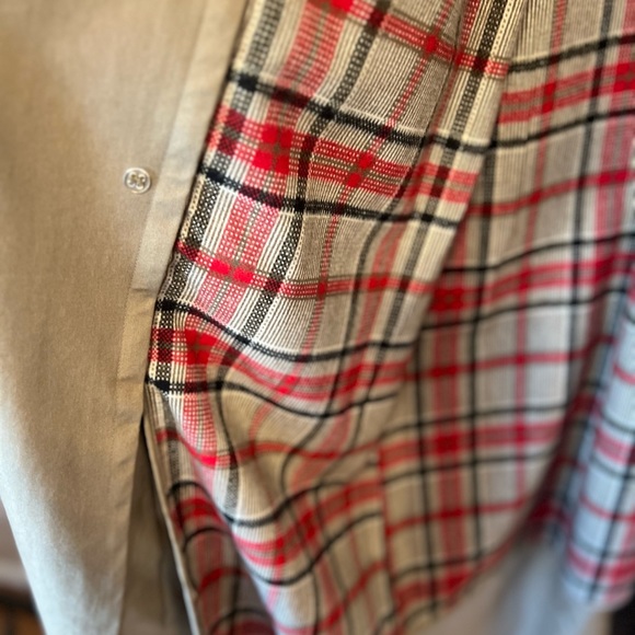 Ladies 1980s Retro Trench Coat Size 9/10 - Picture 8 of 13